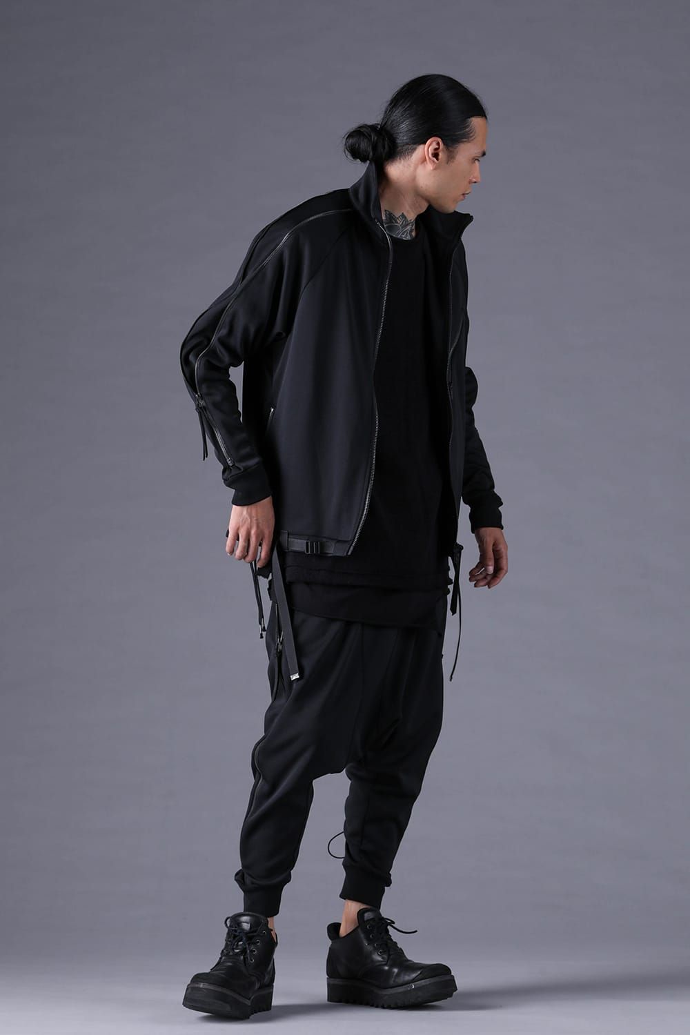 《2027SS先行予約分》Zip Line Track Jacket"Black" / ジップライントラックジャケット"ブラック"