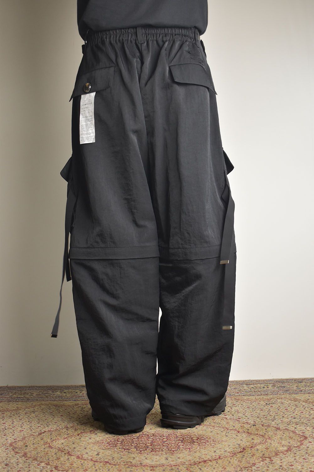 Detachable Cargo Pants"Black"/ デタッチャブルカーゴパンツ"ブラック"