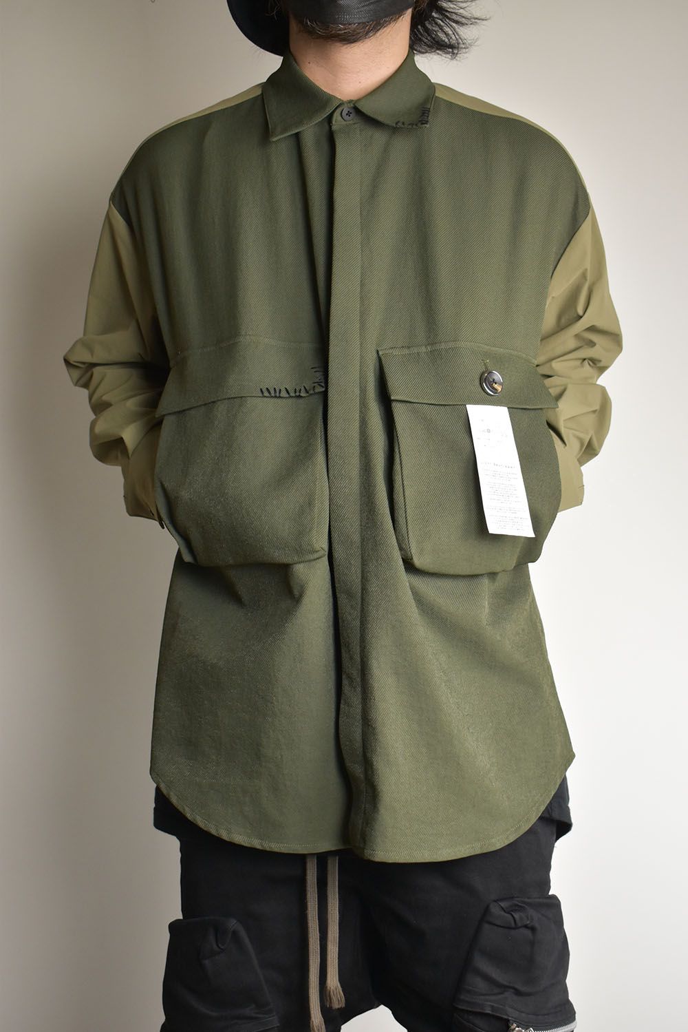 Shirts Jacket"Moss Green"/シャツジャケット"モスグリーン"