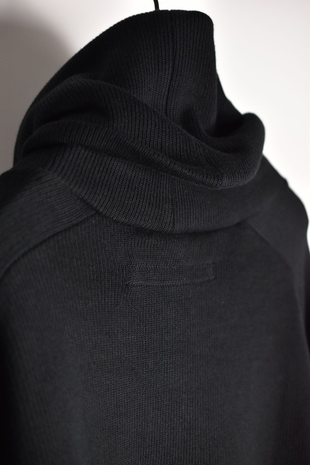 Turtle Neck Knit Pullover"Black"/タートルネックニットプルオーバー"ブラック"