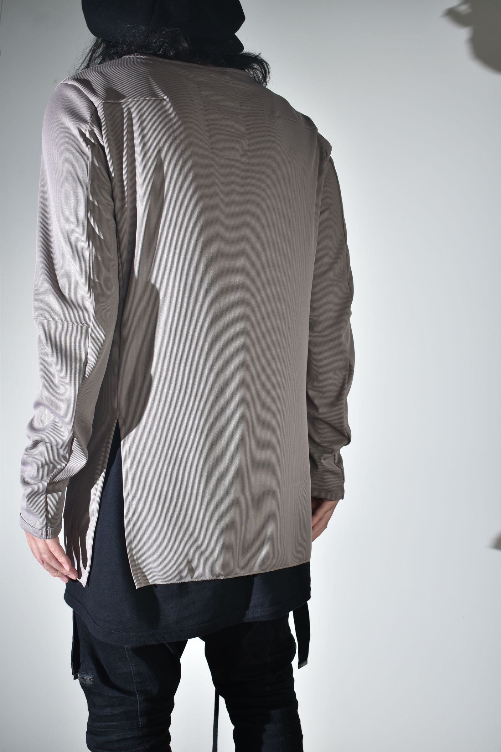 基層 Long Sleeve_01 "Light Greige" / 基層ロングスリーブ"ライトグレージュ"