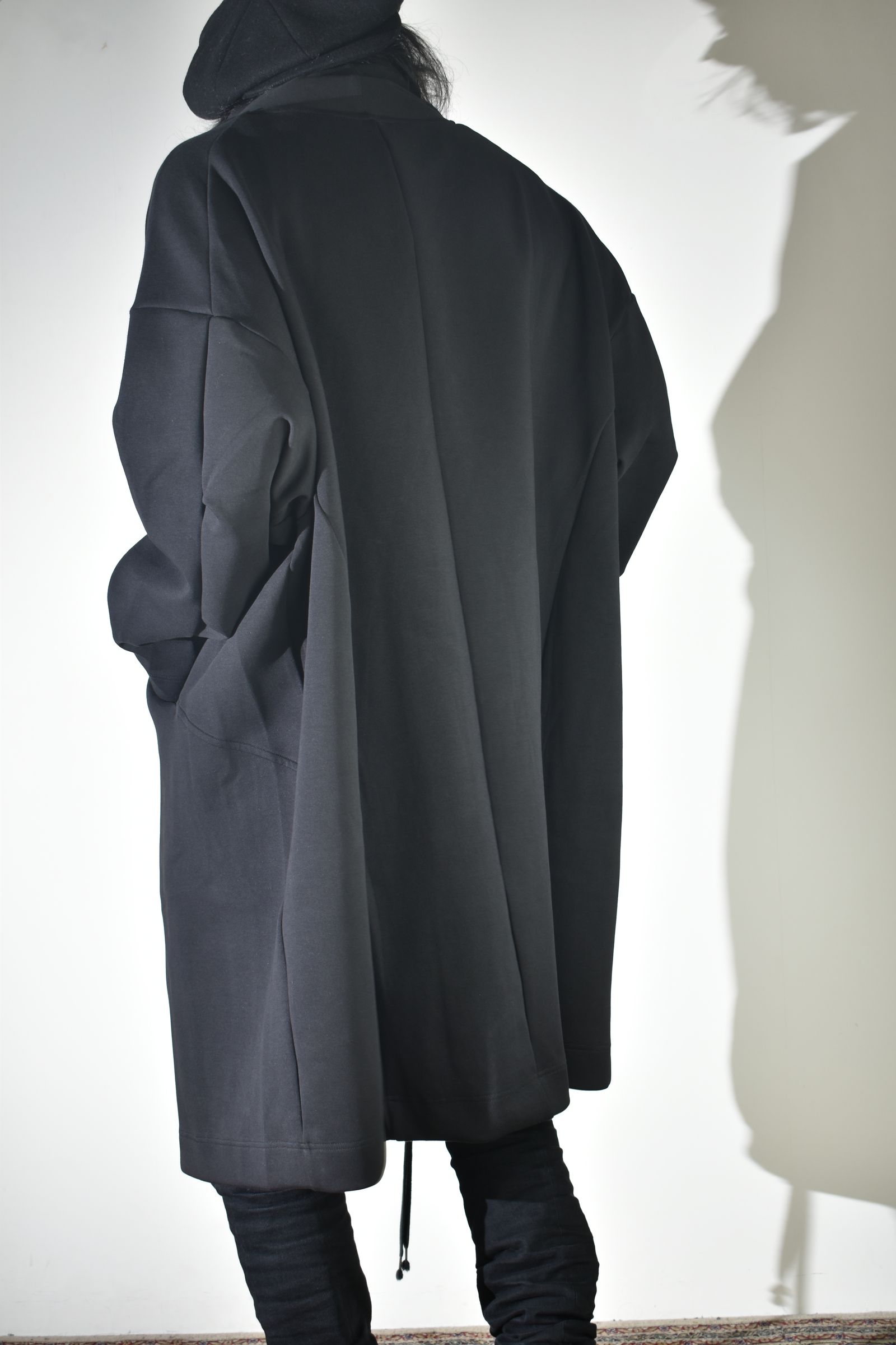 Rap Jersey Coat "Black" / ラップジャージーコート"ブラック"