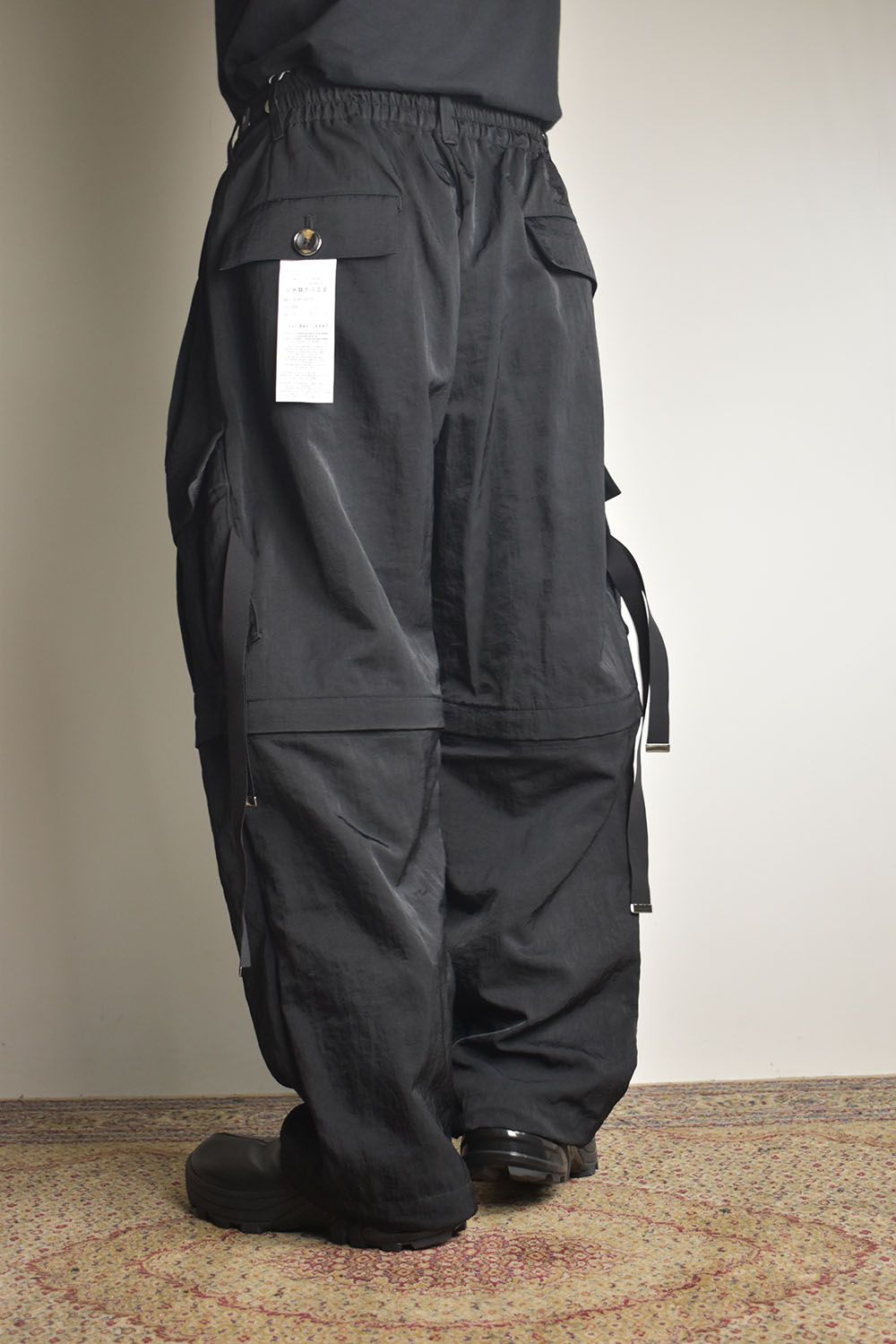 Detachable Cargo Pants"Black"/ デタッチャブルカーゴパンツ"ブラック"