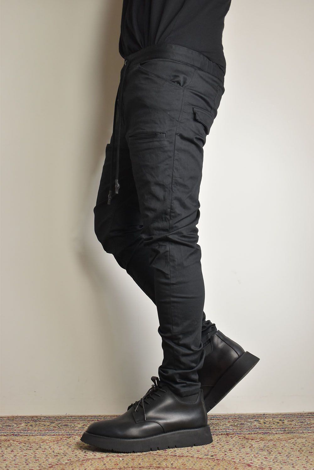 Slim Easy Pants"Black"/スリムイージーパンツ"ブラック"