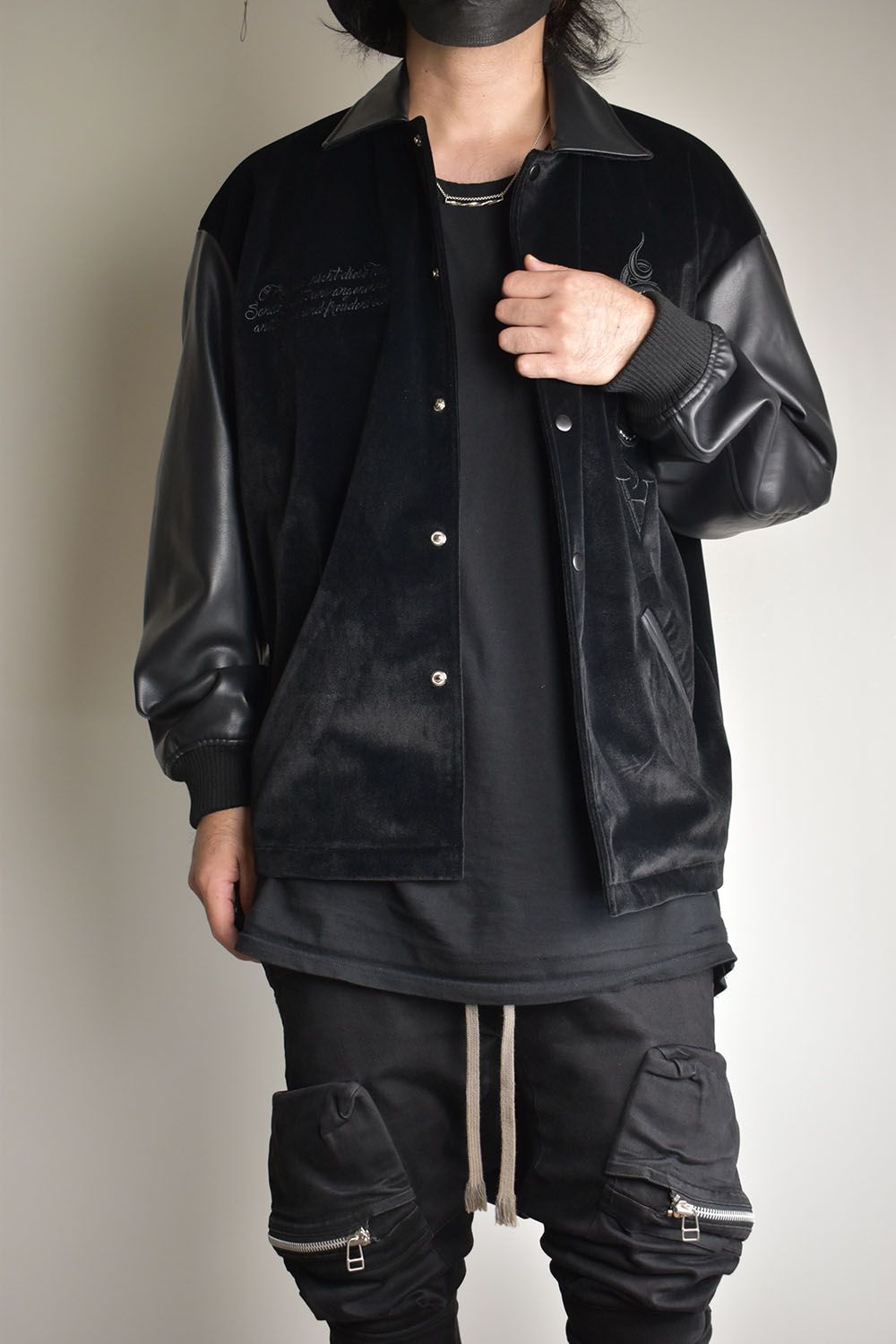 Two Face Coach Jacket"Black" / ツーフェイスコーチジャケット"ブラック"