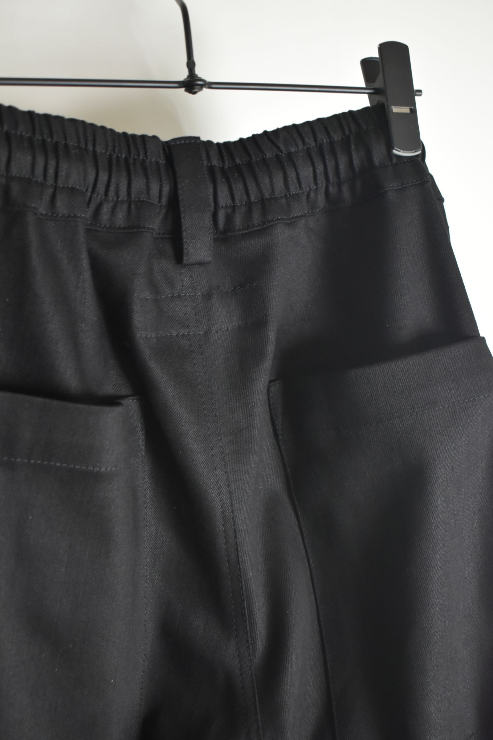 Boots Cut Tuck Pants"Black" / ブーツカットタックパンツ"ブラック"