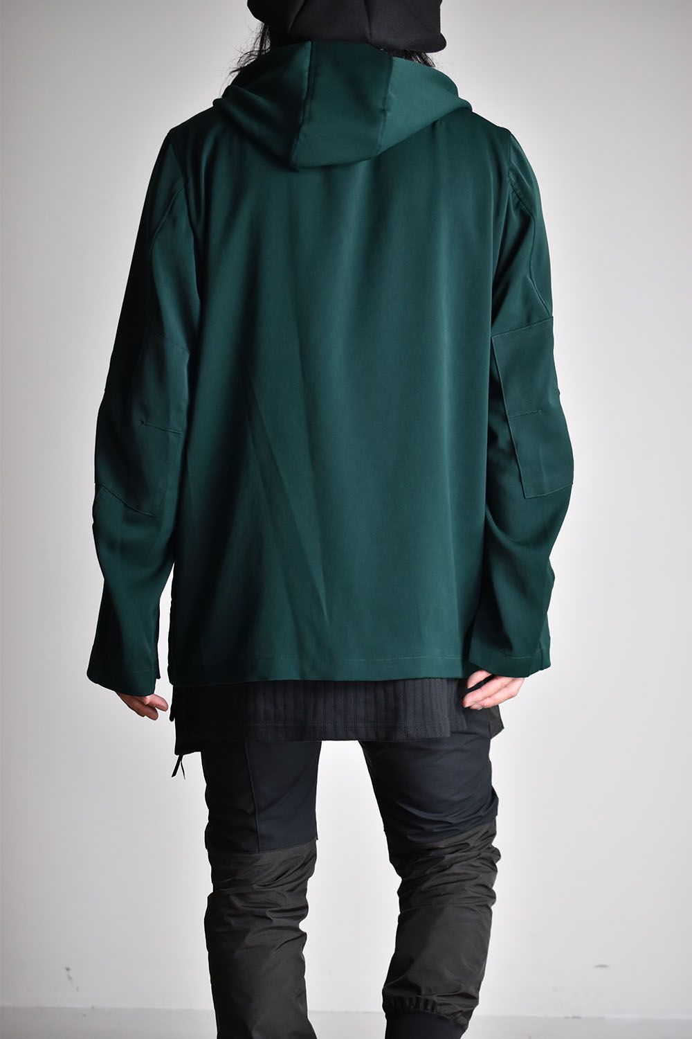 Hooded BDU Shirt"Green"/フーデッドシャツ"グリーン"