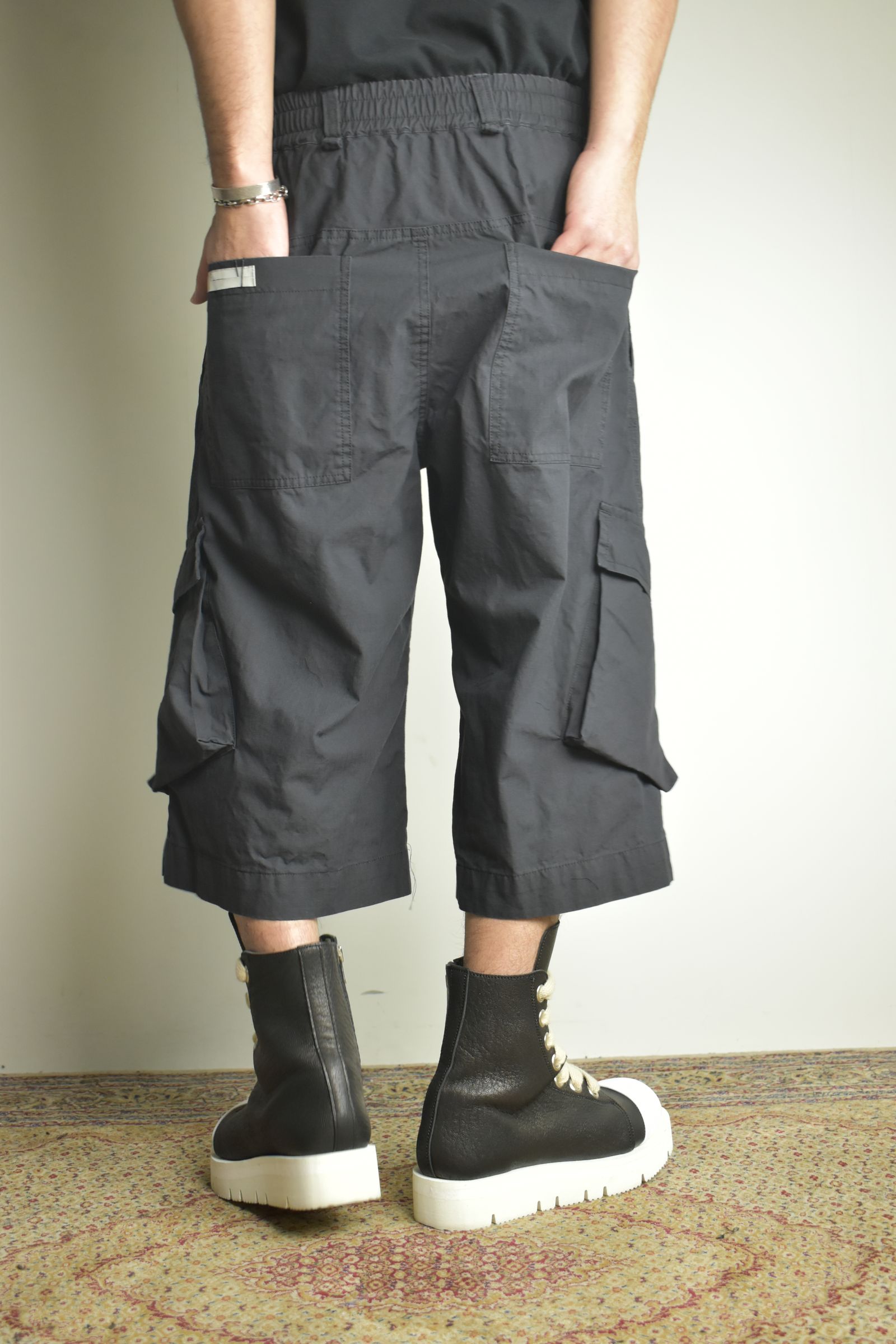 Rip Stop Chicano Cargo Pants"Black" / リップストップチカーノパンツ"ブラック"