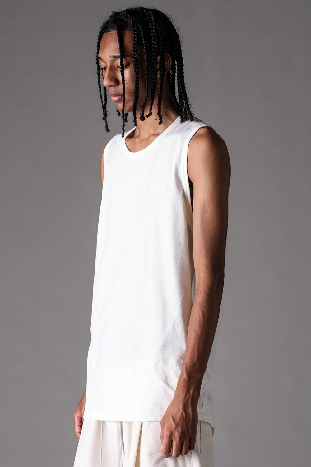 《2027SS先行予約》Regular  Tank Top"Black / Ivory / Grey / Greige" / レギュラータンクトップ "ブラック / アイボリー /グレー / グレージュ"