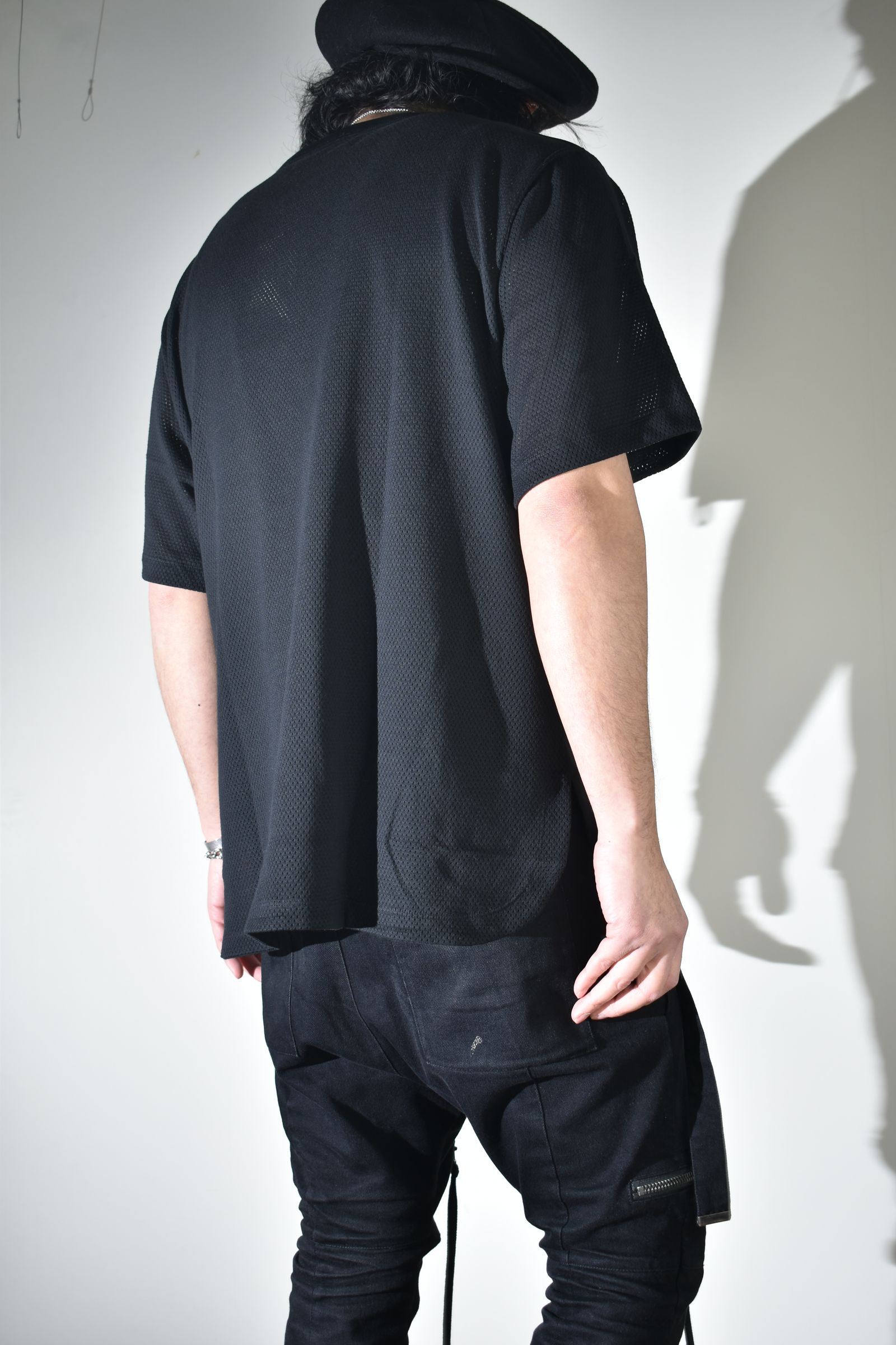 Suedy Short Sleeve Tee"Black" / スウェーディショートスリーブTee"ブラック"
