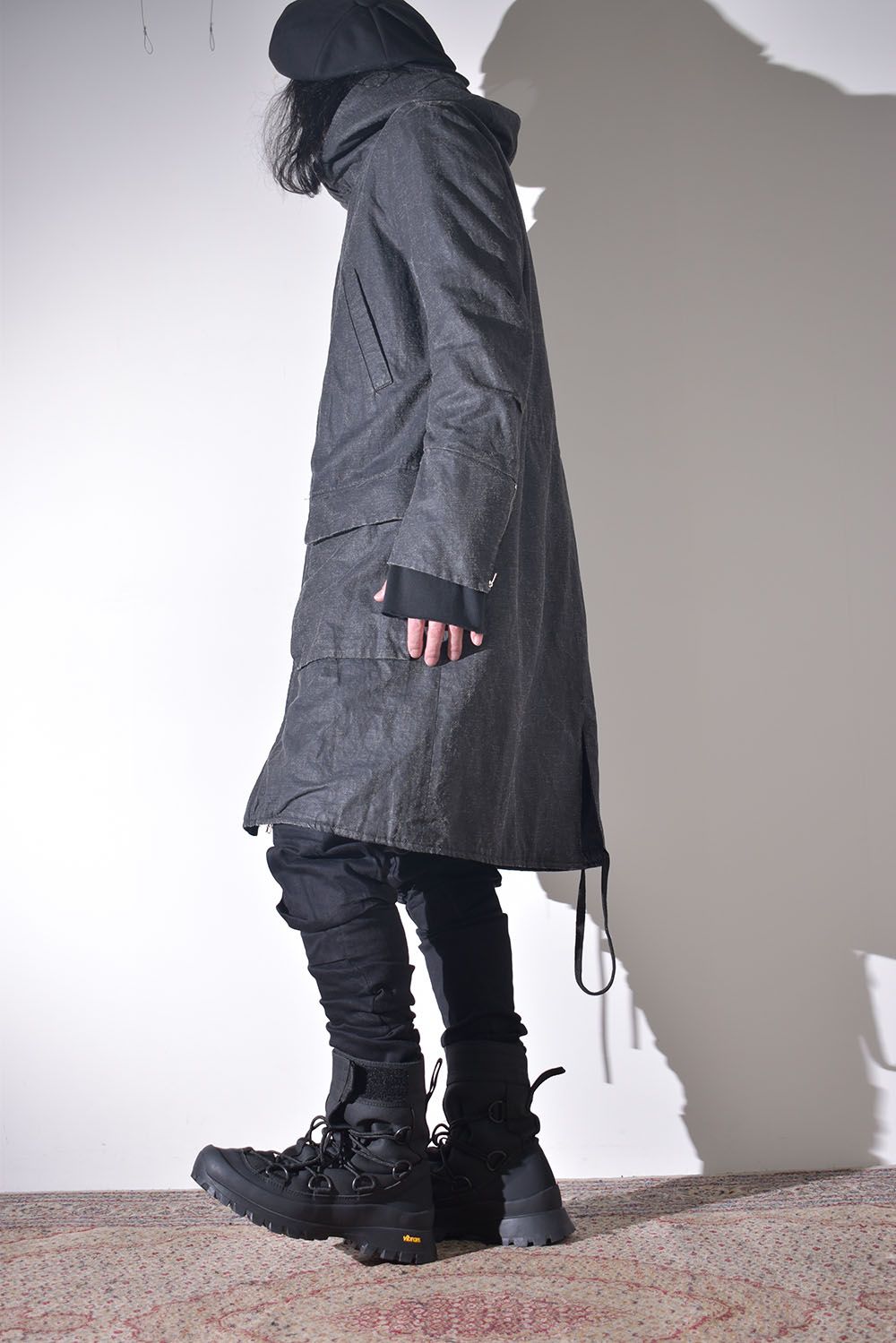 ブルゾンっぽく着れるコート