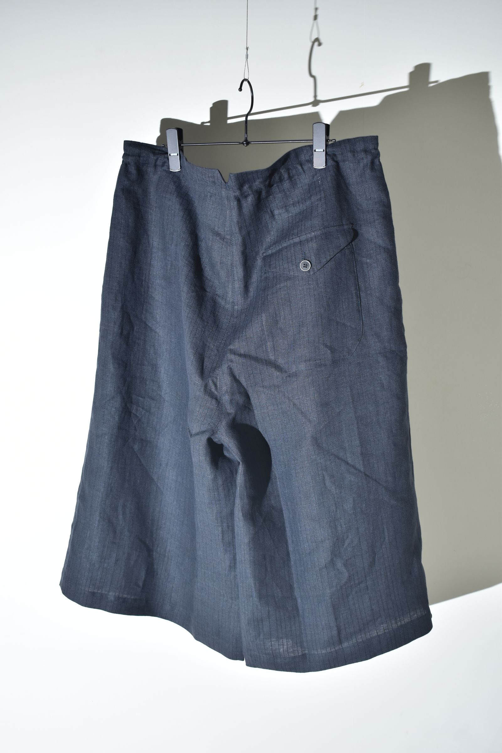 Linen Silk Trousers"Tuxedo" / リネンシルクトラウザー"タキシード"