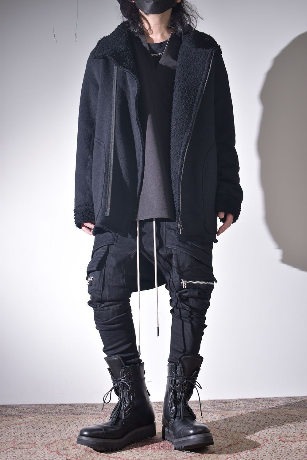 ライトな着心地で暖かく