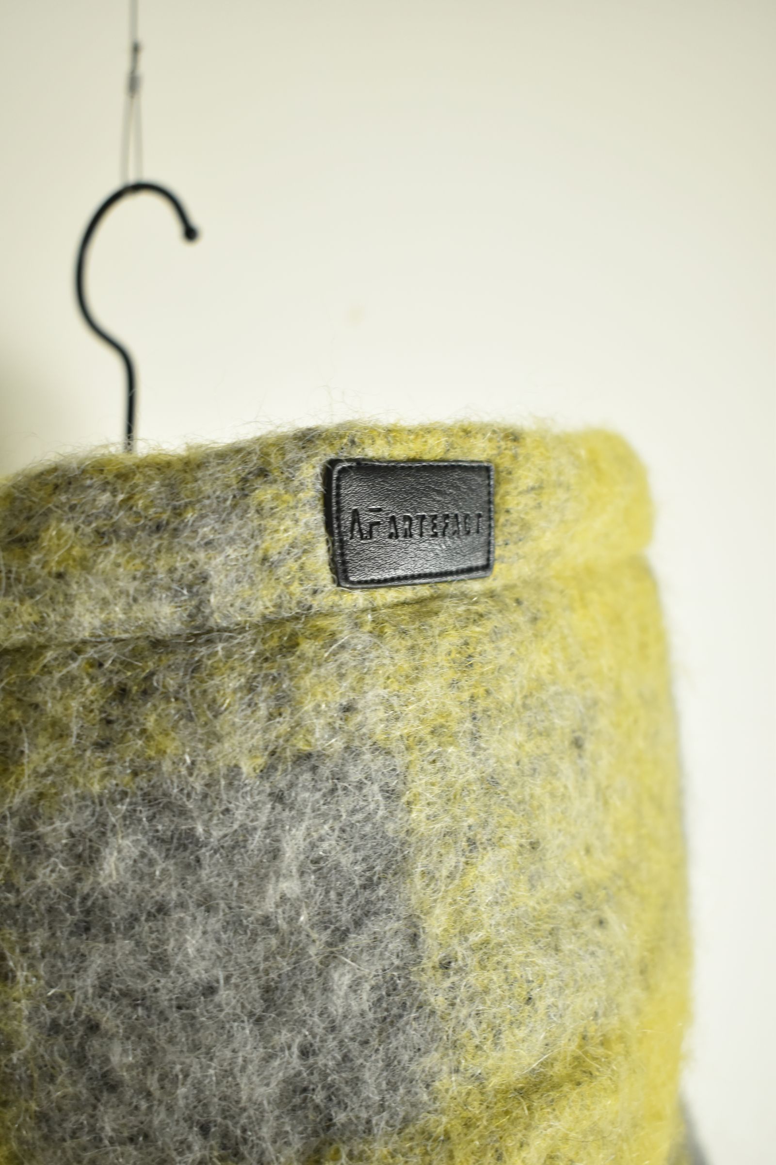 《2026AW先行予約》Plaid Padded Hoodie"Yellow" / プレイドパデッドフーディ"イエロー"