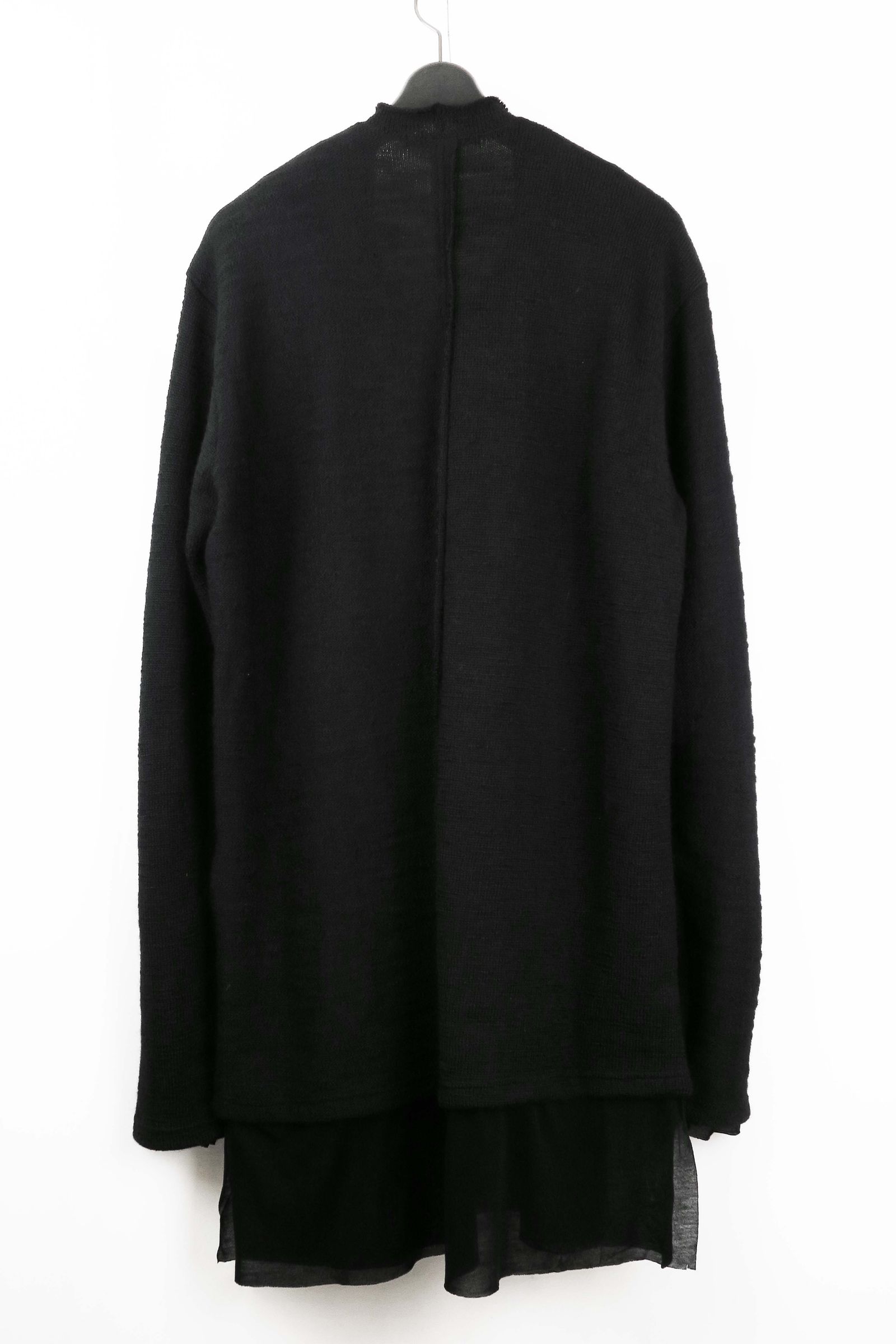 Layerd Long Sleeve Tee Shirt"Black" / レイヤードロングスリーブTeeシャツ"ブラック"