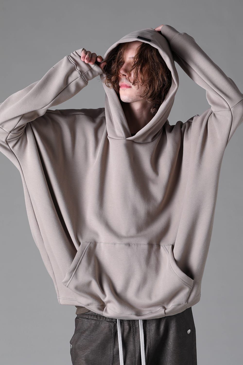 《2026AW先行予約》Bomber Heat Dolman Hoodie Pullover"Black / L.Grey / Greige" / ボンバーヒートドルマンフーディプルオーバー"ブラック/ライトグレー/グレージュ"