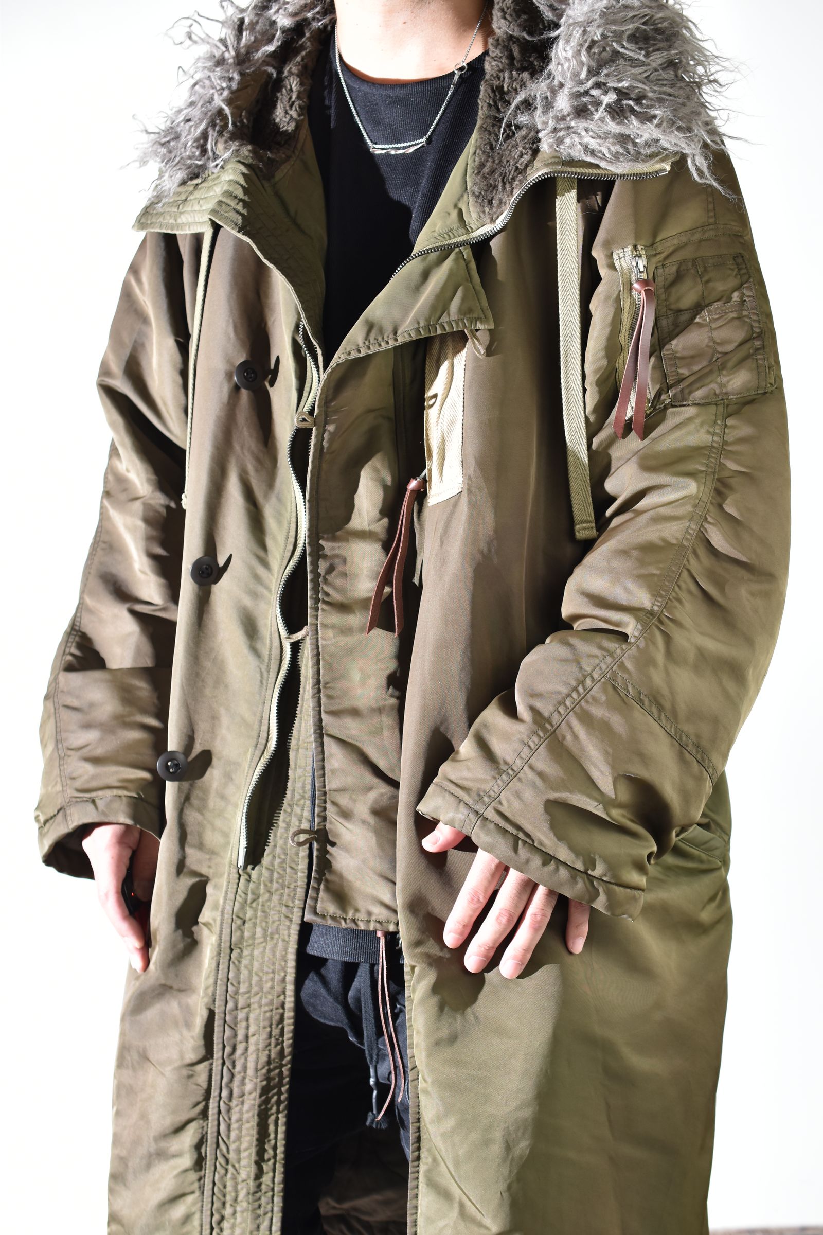 N-3B Coat "Olive Drab" / N-3Bコート "オリーブドラブ"