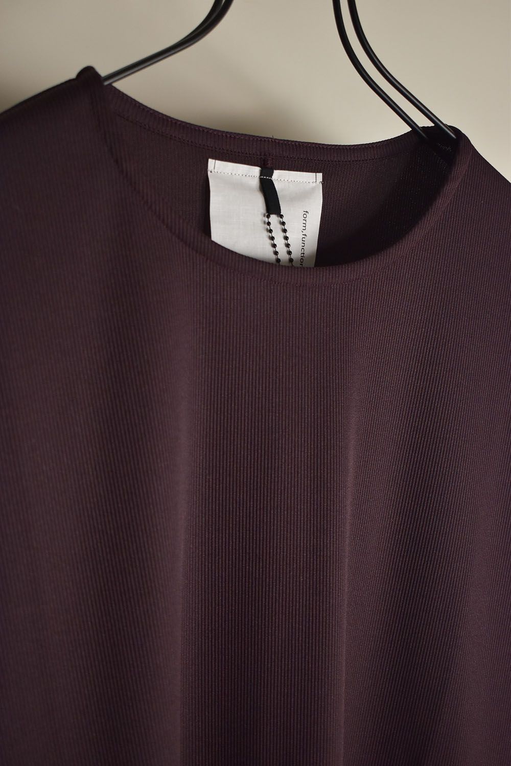 Base Layer Crew Neck "Bordeaux" / ベースレイヤークルーネック"ボルドー"