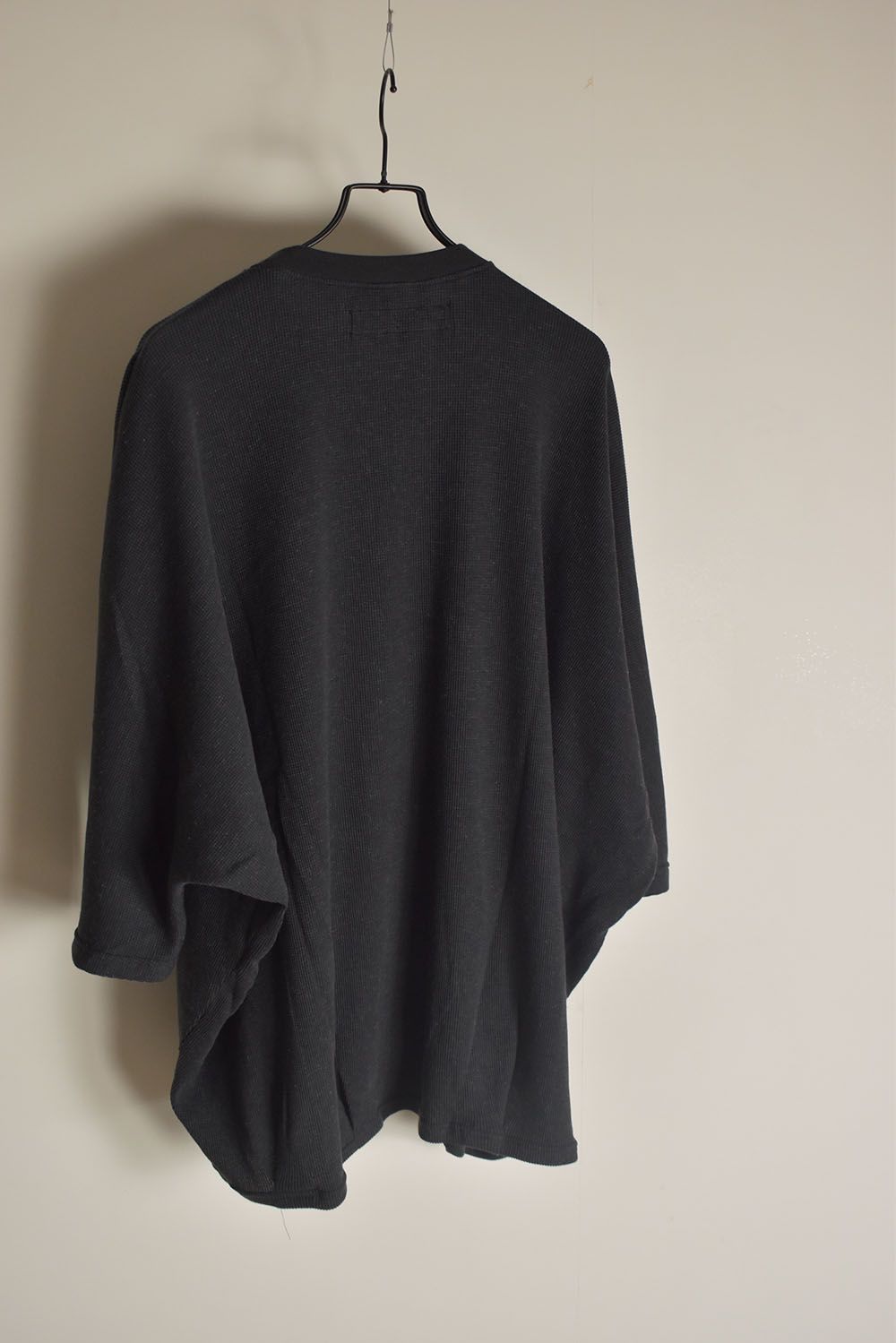 Waffle Dolman Tee"Charcoal" / ワッフルドルマンTee"チャコール"