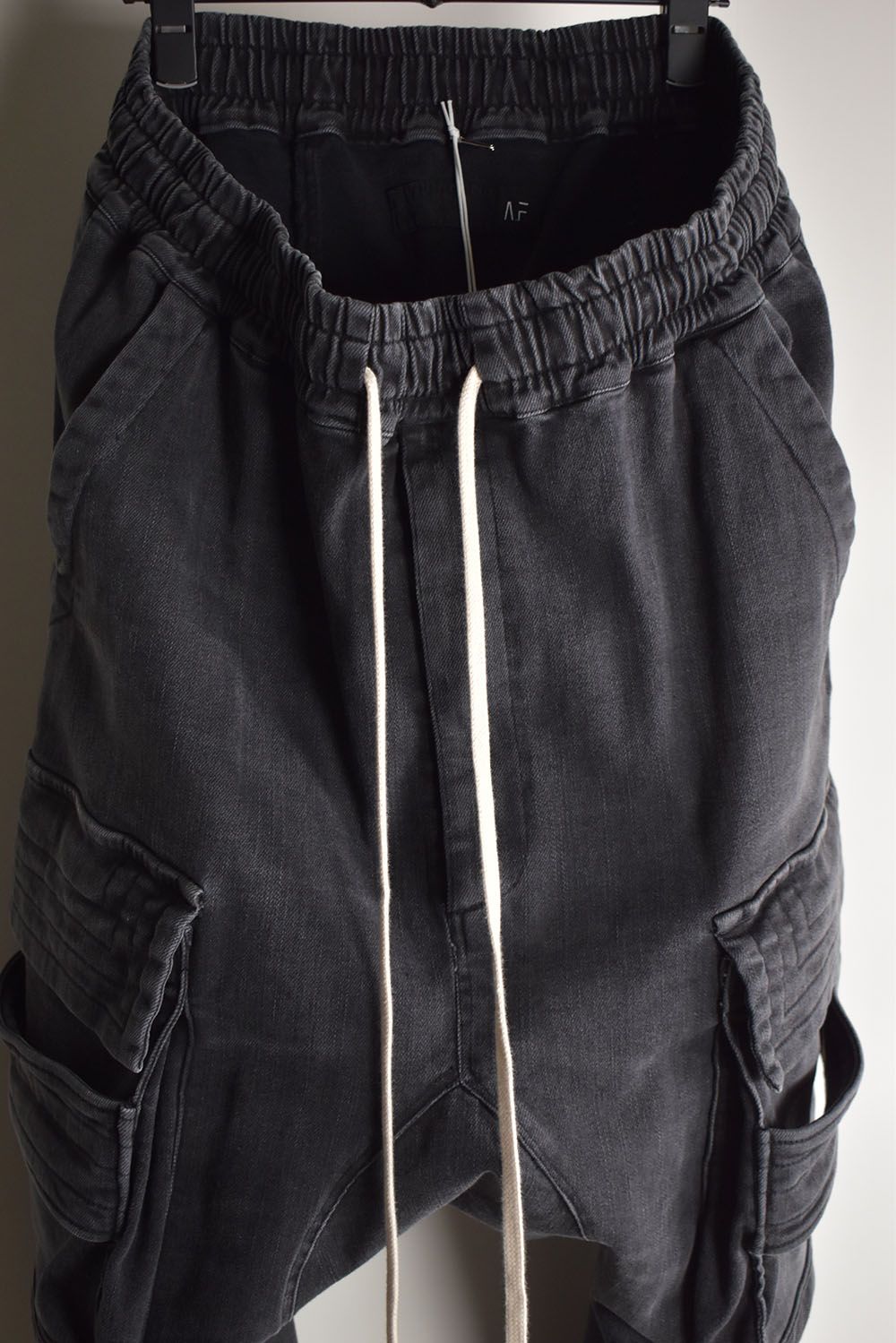 《2025AW先行予約》Denim Tuck Slim Baggy Pants"Indigo Blue/Black"/デニムタックスリムバギーパンツ"インディゴブルー/ブラック"