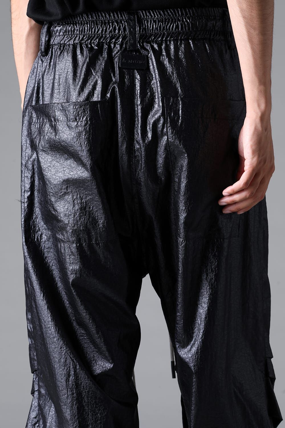 《2026SS先行予約》Front Tuck wide Jogger Pants"Black " /フロントタックワイドジョガーパンツ"ブラック"
