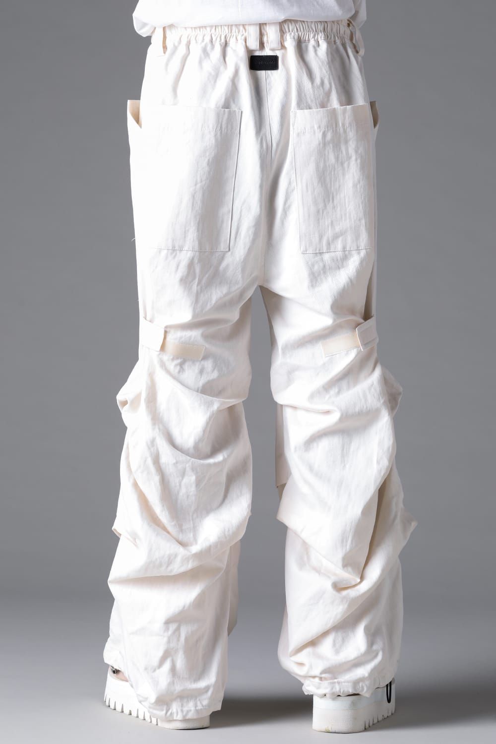 《2026SS先行予約》Tuck Wide Pants"Black / White" / タックワイドパンツ"ブラック/ホワイト"