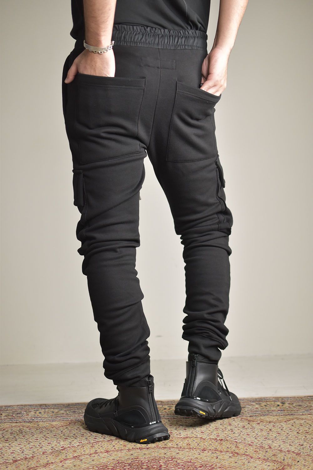 Bomber Heat Cargo Slim Pants"Black"/ボンバーヒートカーゴスリムパンツ"ブラック"