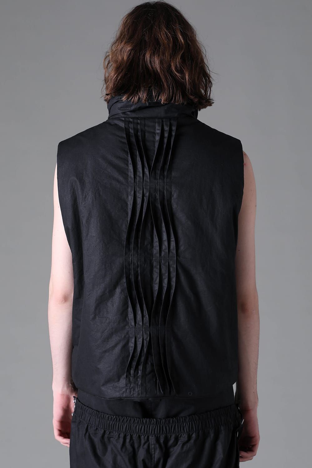 《2026AW先行予約》Padded High Neck Vest"Black" /  パデッドハイネックベスト"ブラック"