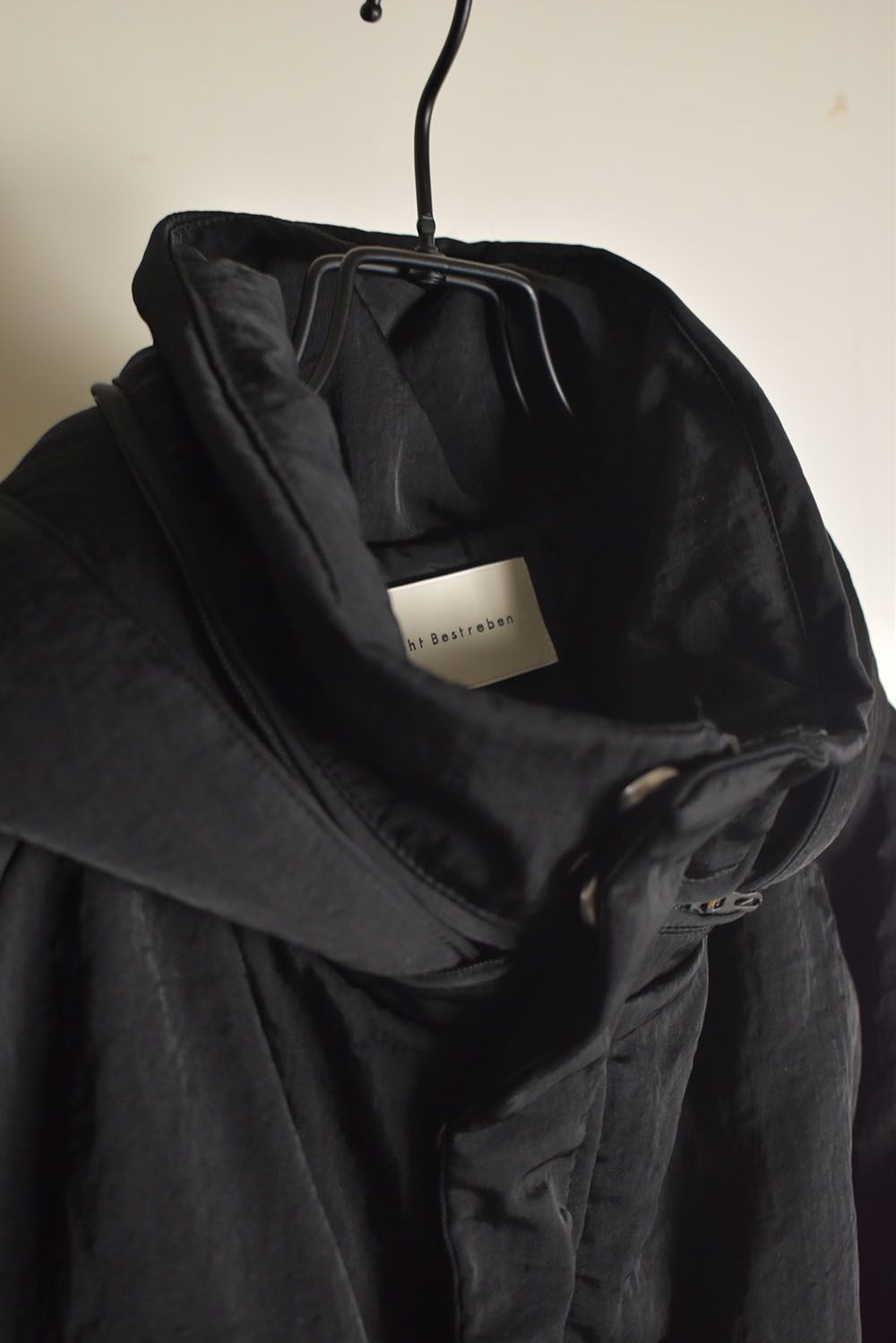 Padding Short Blouson"Black" / パディングショートブルゾン"ブラック"