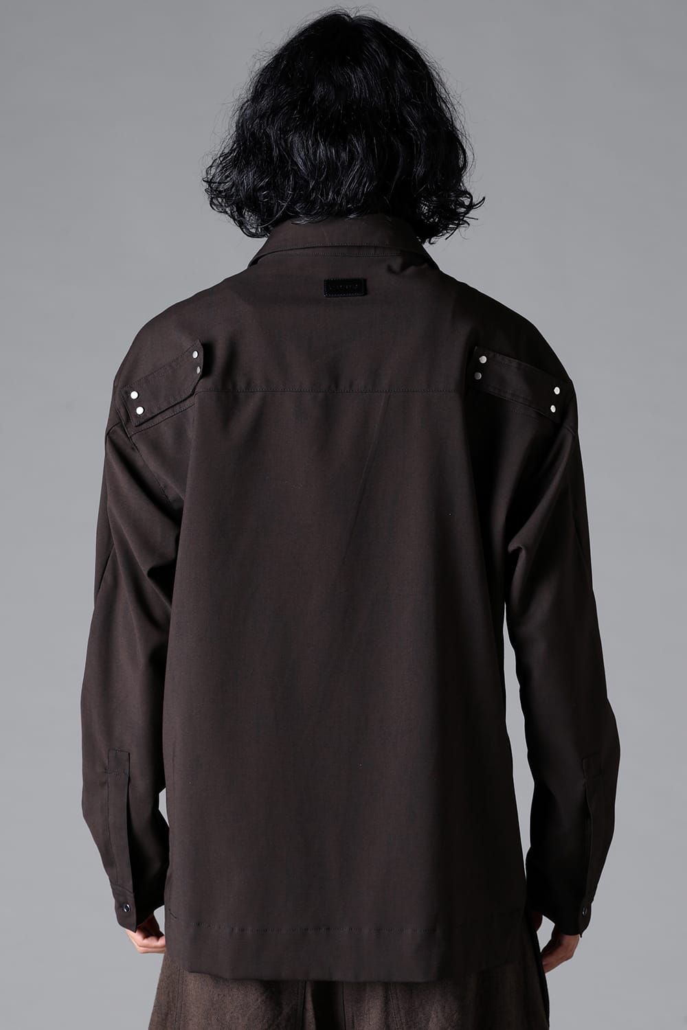《2026SS先行予約》Abstract Shirt"Black / Grey /Brown" / アブストラクトシャツ"ブラック/グレー/ブラウン"