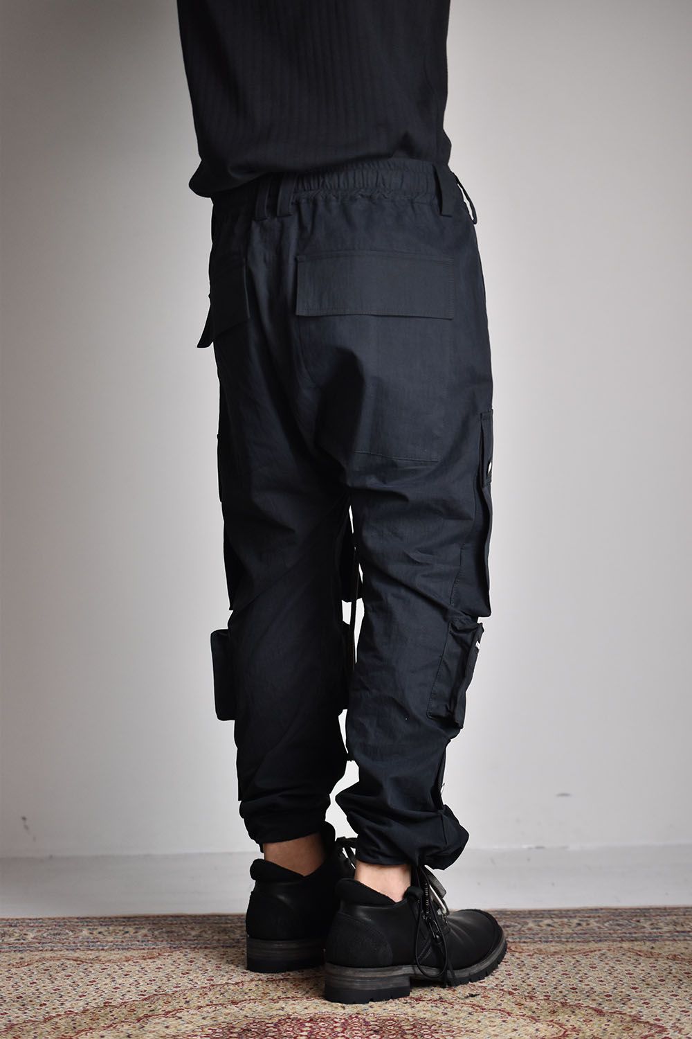 Cargo Long Pants"Black"/ カーゴロングパンツ"ブラック"