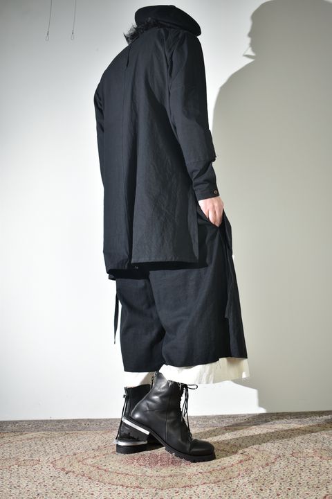 レイヤードで魅せるkujakuのハーフパンツ