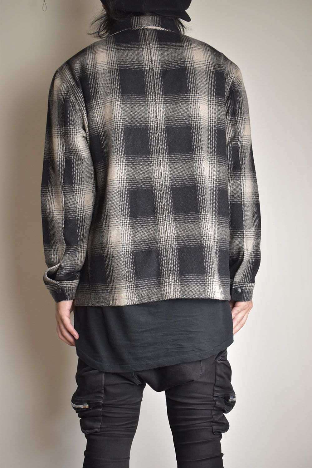 Flannel Shirts"Mix Black"/フランネルシャツ"ミックスブラック"