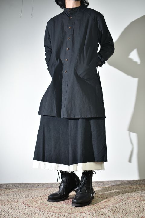 レイヤードで魅せるkujakuのハーフパンツ