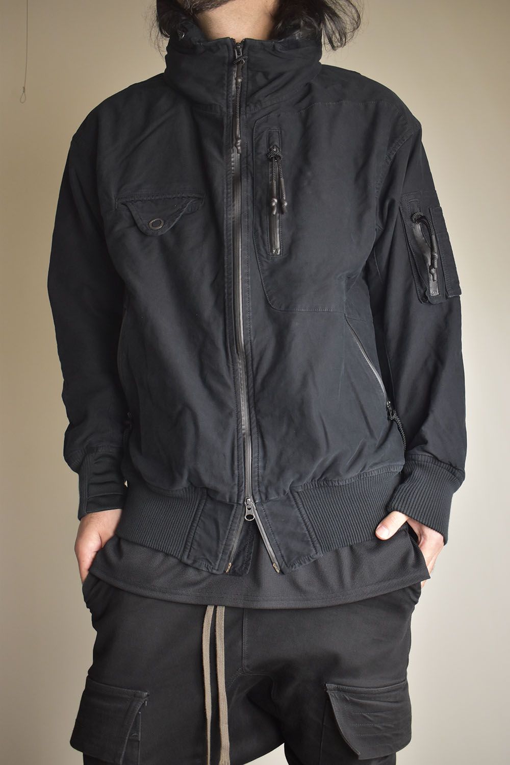 Bomber Jacket"Black" / ボンバージャケット"ブラック"