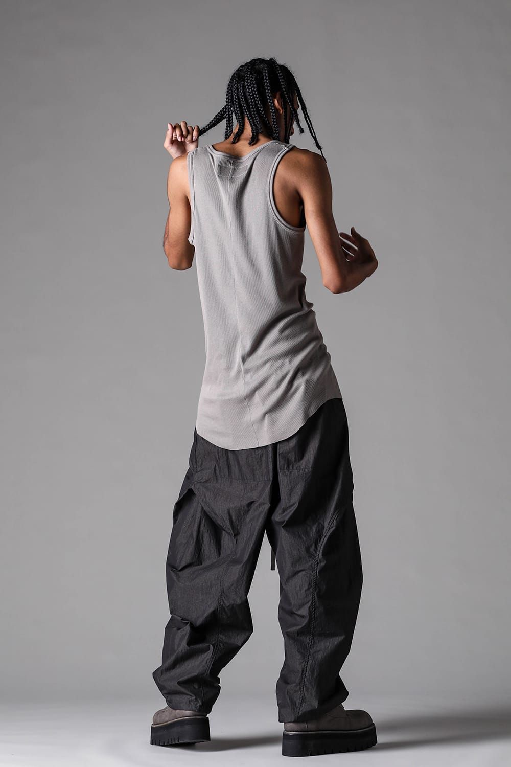 《2027SS先行予約》Regular Rib Tank Top"Greige" / レギュラーリブタンクトップ "グレージュ"
