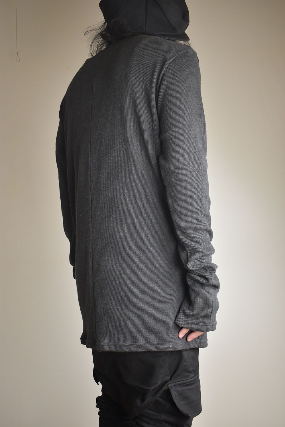 Crew Neck Top"D.Grey" / クルーネックトップ"ダークグレー"