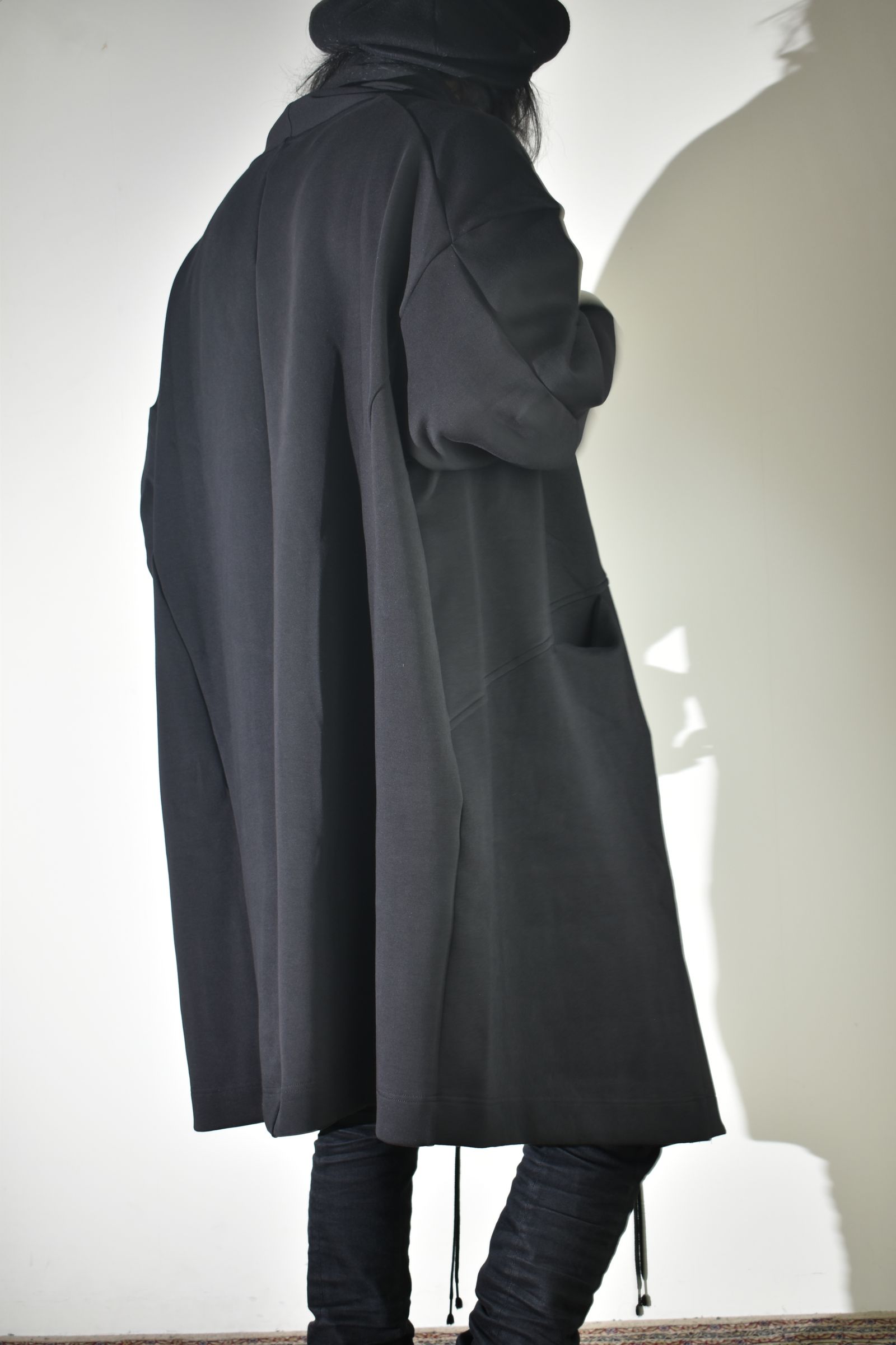 Rap Jersey Coat "Black" / ラップジャージーコート"ブラック"