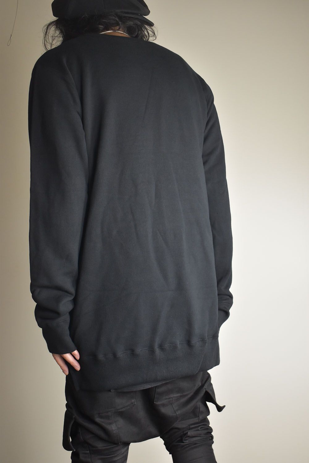 Over Sized Pullover"Black" / オーバーサイズプルオーバー"ブラック"