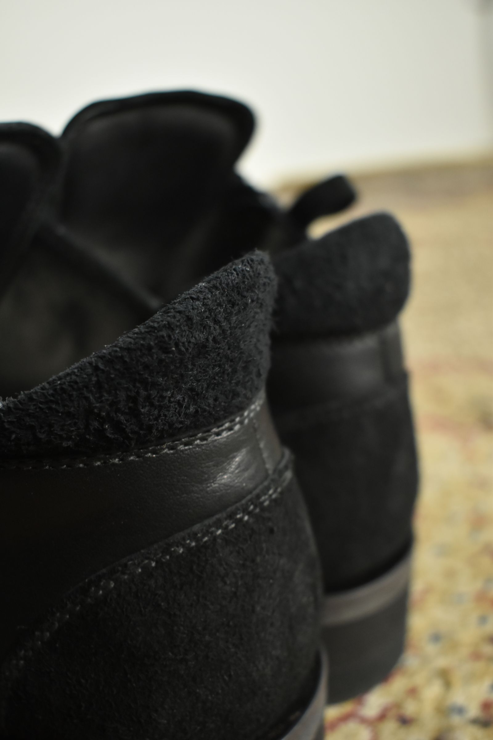 Horse Leather Derby Shoes"Black" / ホースレザーダービーシューズ"ブラック"