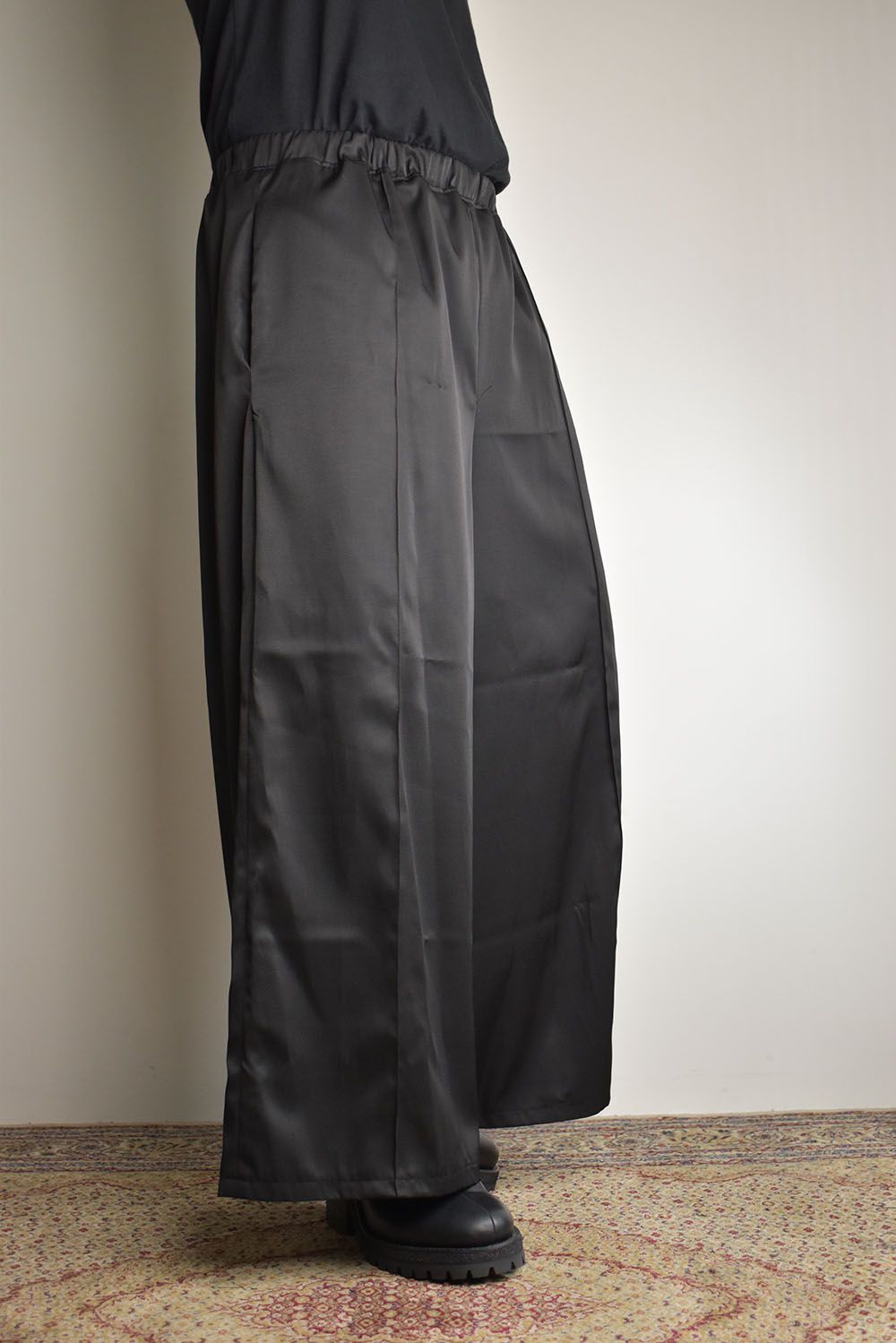 Easy Hakama Pants"Black" / イージー袴パンツ"ブラック"