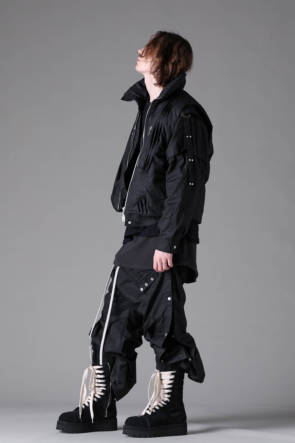 《2026AW先行予約》Padded High Neck Vest"Black" /  パデッドハイネックベスト"ブラック"