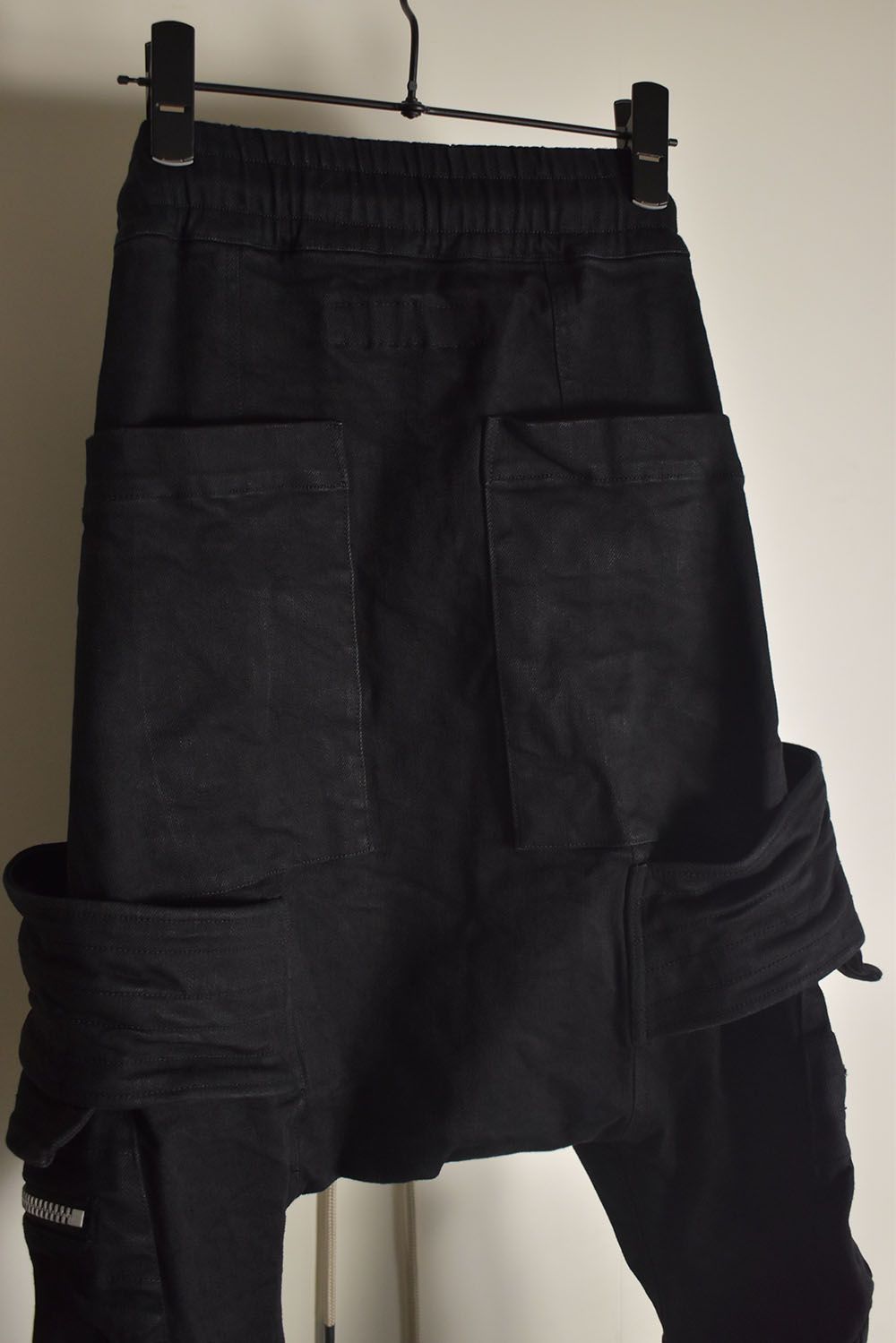 Denim  Cargo Sarouel Skinny"Black"/デニムカーゴサルエルスキニー"ブラック"