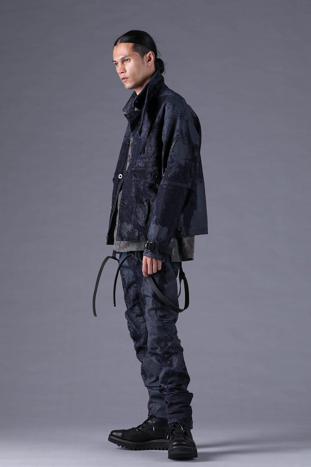 《2027SS先行予約分》Brushed-Coated Work Jacket"Indigo" / ブラッシュコーティングワークジャケット"インディゴ"