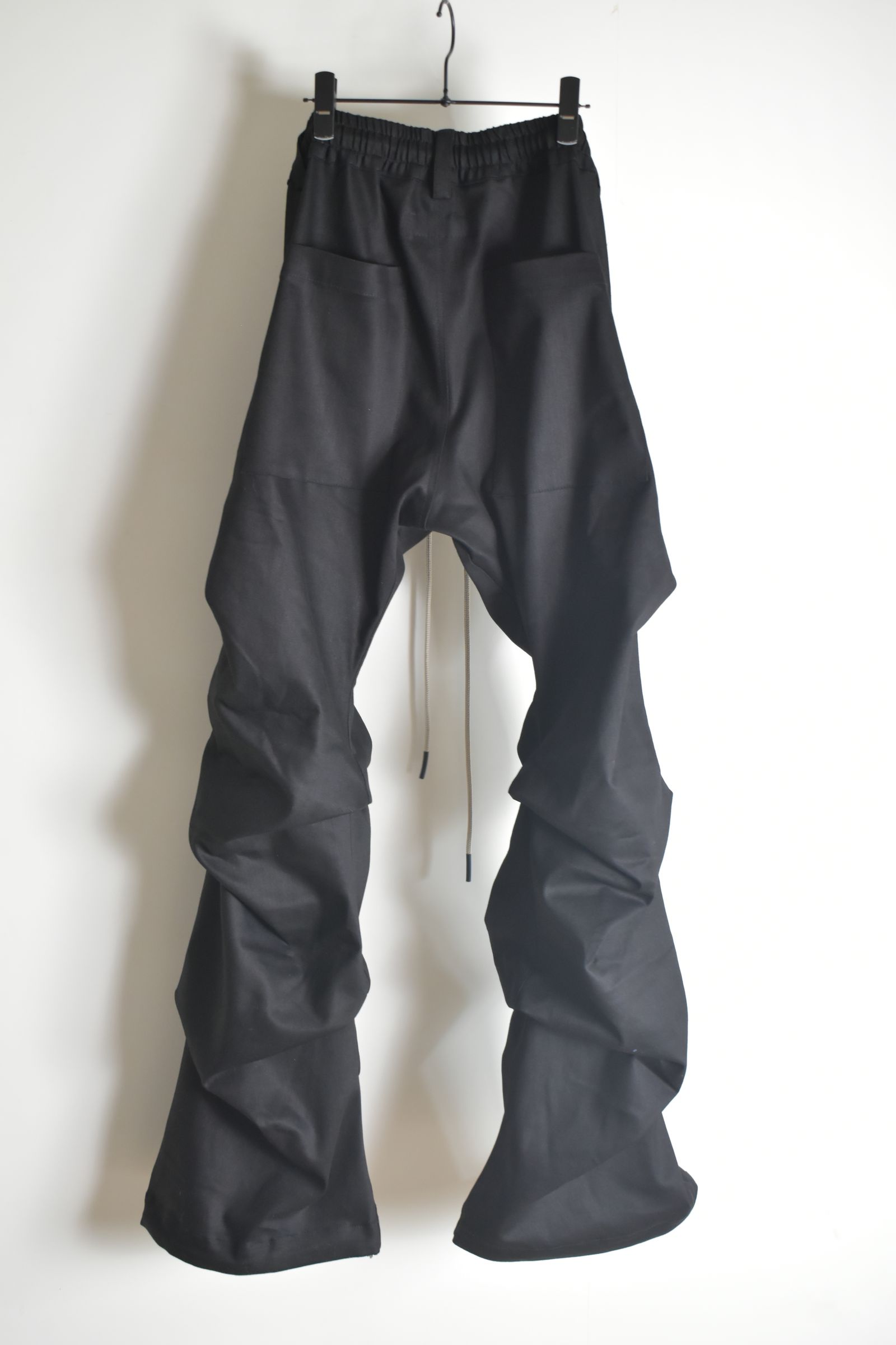 Boots Cut Tuck Pants"Black" / ブーツカットタックパンツ"ブラック"