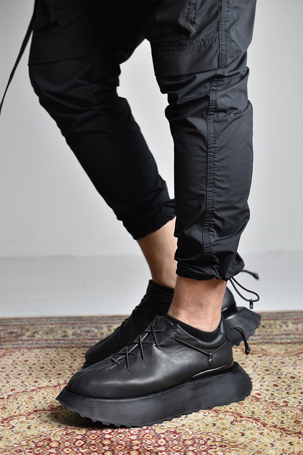 Leather Lace Up Shoes"Black"/レザーレースアップシューズ"ブラック"