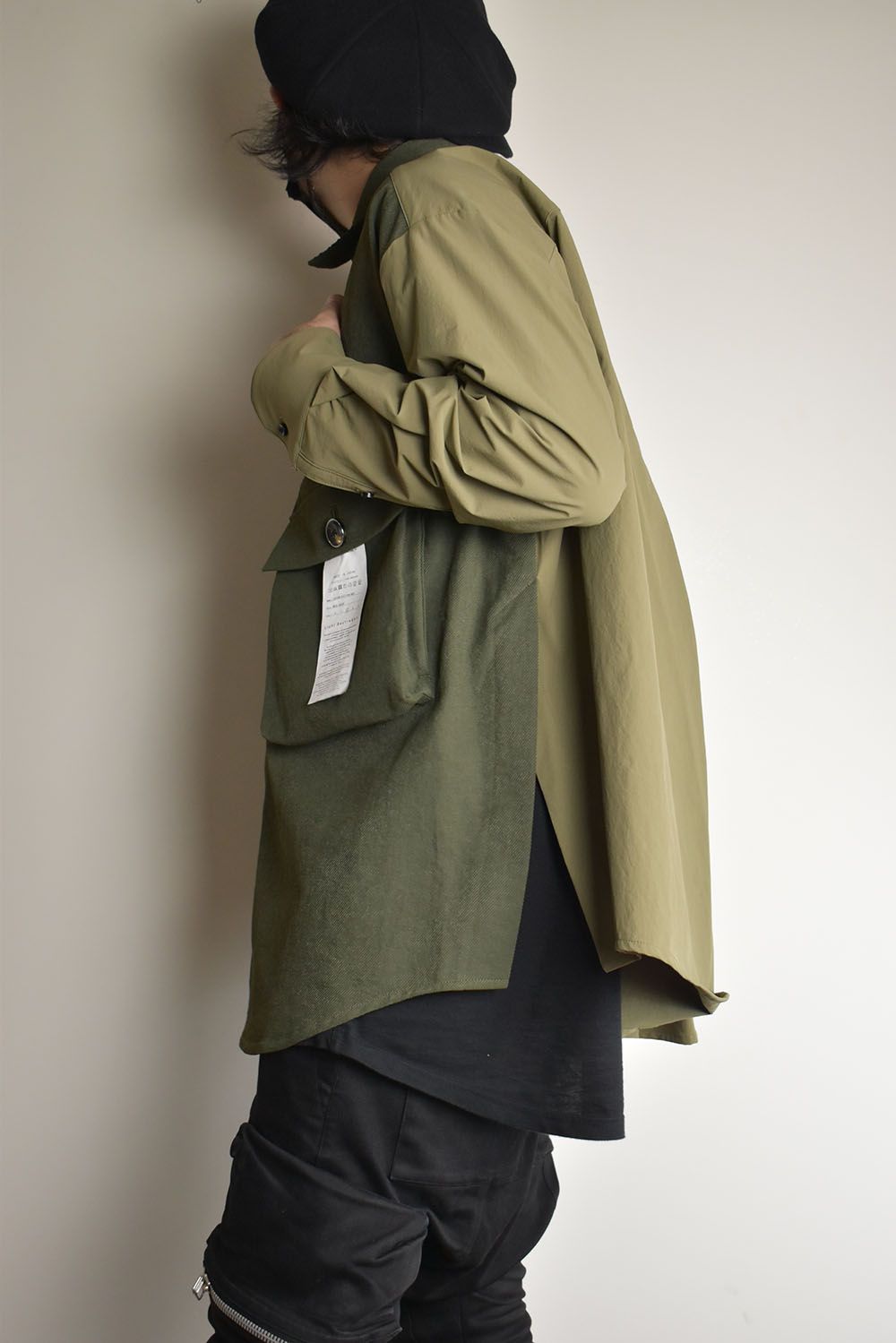 Shirts Jacket"Moss Green"/シャツジャケット"モスグリーン"