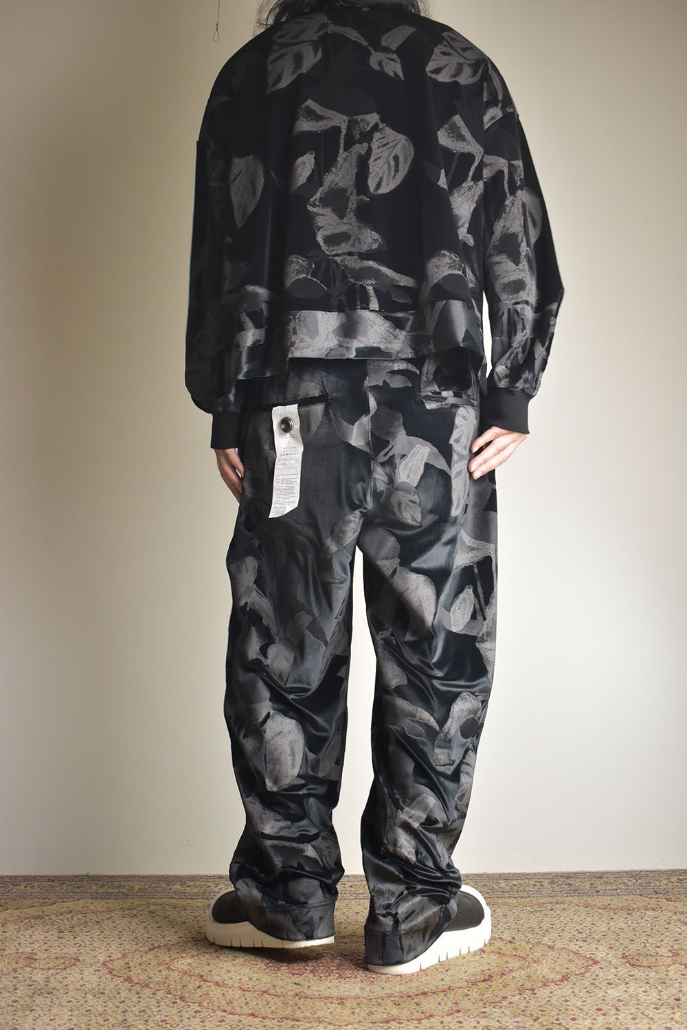 Tuck Easy Pants"Black" / タックイージーパンツ"ブラック"