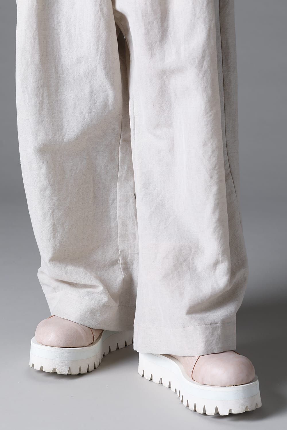 《2026SS先行予約》Tuck Wide Pants"Black / Stone /Khaki /D.Grey / ST×GY" / タックワイドパンツ"ブラック/ストーン/カーキ/ダークグレー/ストライプ×ダークグレー"