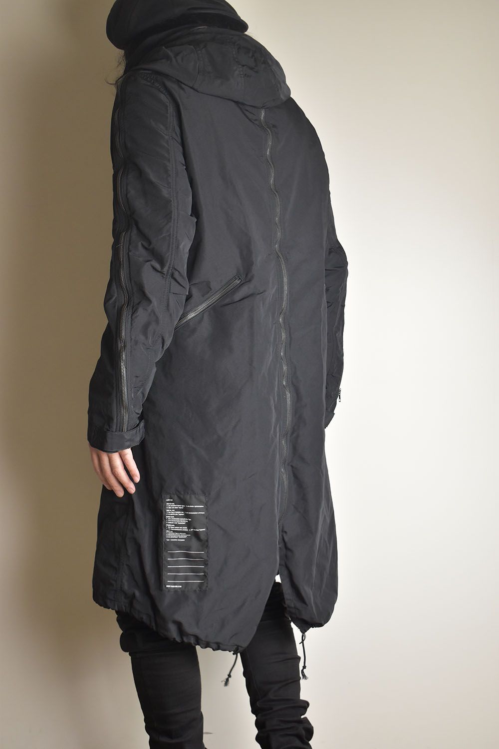 Multi Zip Military Parka Coat"Black" / マルチジップミリタリーパーカーコート"ブラック"